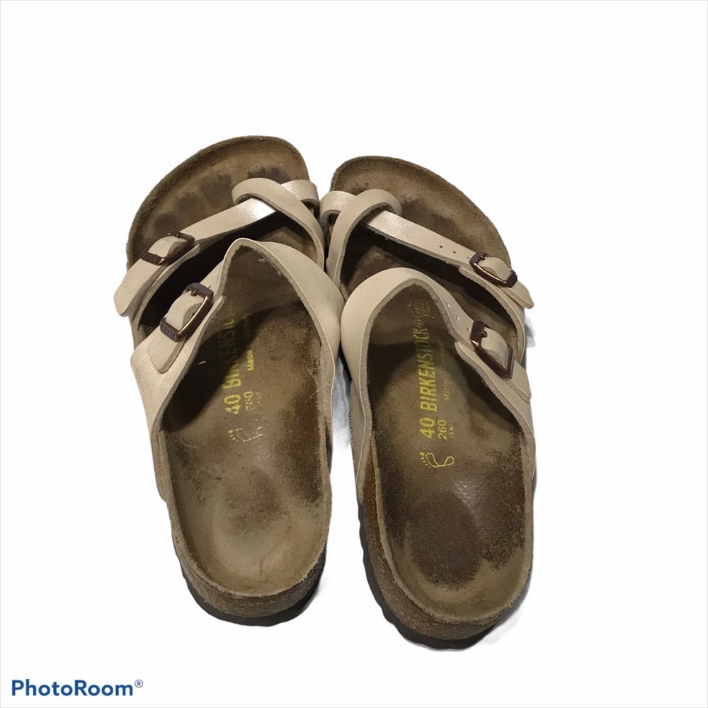 Birkenstock Mayari Rose Gold sandals Sz 40 (9-9.5) - Picture 4 of 8